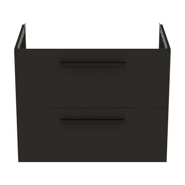 Antracytowa wisząca szafka pod umywalkę 80x63 cm i.Life B – Ideal Standard-image-2