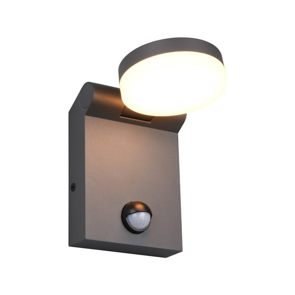 Lampa zewnętrzna z czujnikiem ruchu (wysokość 19 cm) Adour – Trio