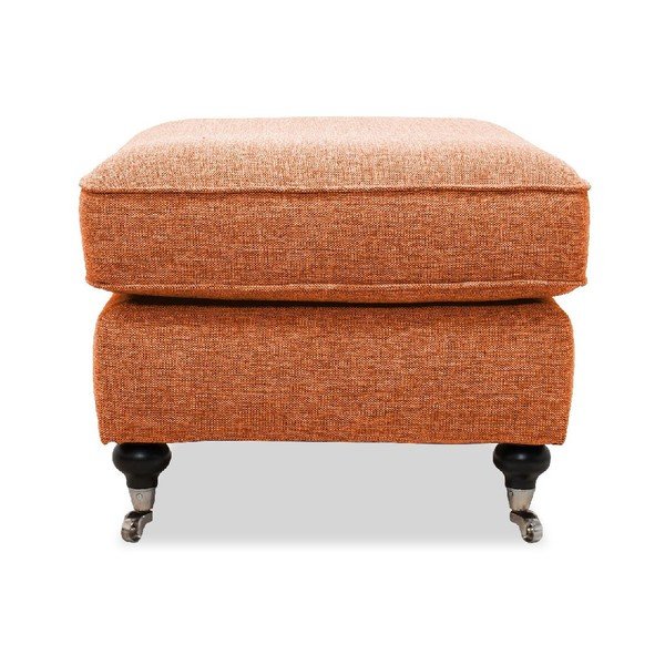 Pomarańczowy taboret VIVONITA William-image-1
