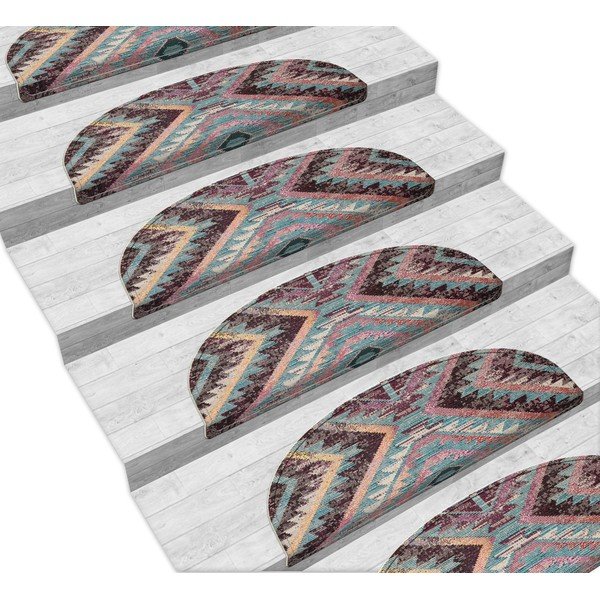 Dywaniki na schody zestaw 16 szt. 65x20 cm Anatolia – Vitaus-image-1