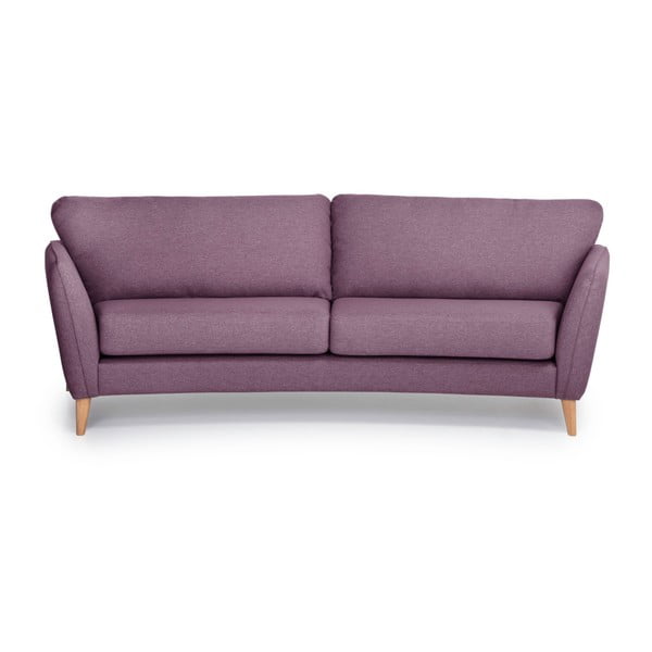 Fioletowa sofa Scandic Oslo, 245 cm