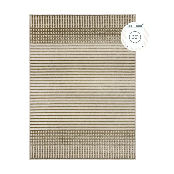 Zielony dywan z szenilu odpowiedni do prania 80x160 cm Elton – Flair Rugs