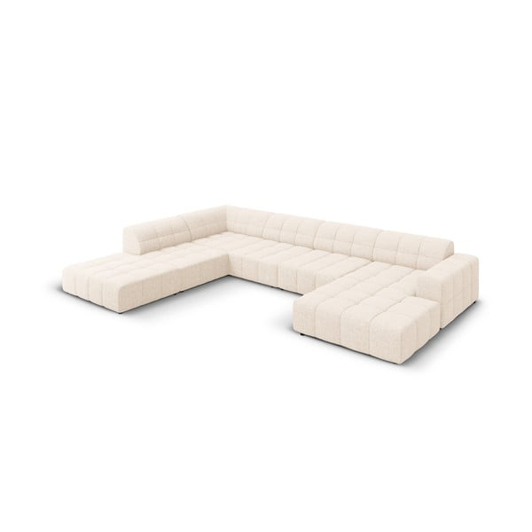 Kremowy narożnik (lewostronny/w kształcie litery U) Chicago – Cosmopolitan Design-image-3