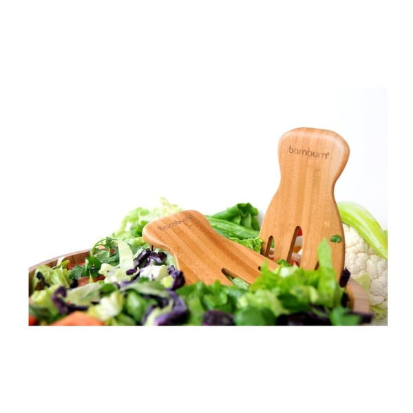 Sałatkowe sztućce bambusowe Bambum Cavaletta-image-2