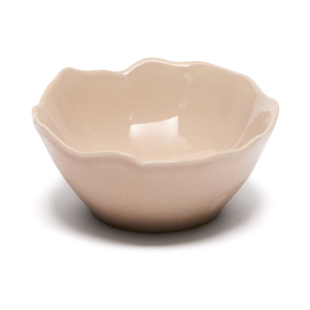 Jasnoróżowa ceramiczna miska Tiraya – Kave Home