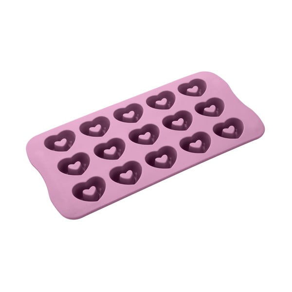Różowa silikonowa forma na czekoladki Fackelmann Sweet Sensation