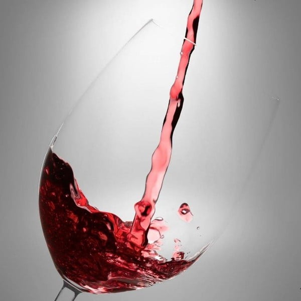Obraz szklany DecoMalta Wine, 30x30 cm