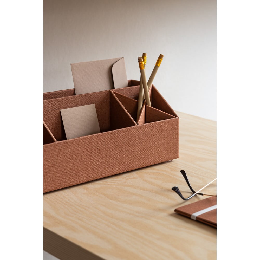 Kartonowy organizer na artykuły papiernicze Elisa Restore Paper Laminate – Bigso (zdjęcie 5)