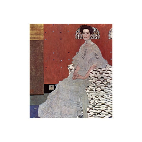 Reprodukcja obrazu Gustava Klimta - Fritza Riedler, 70x60 cm