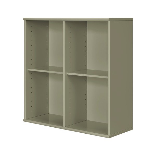 Regał wiszący w kolorze khaki 140x140x27 cm Mistral – Hammel Furniture-image-2