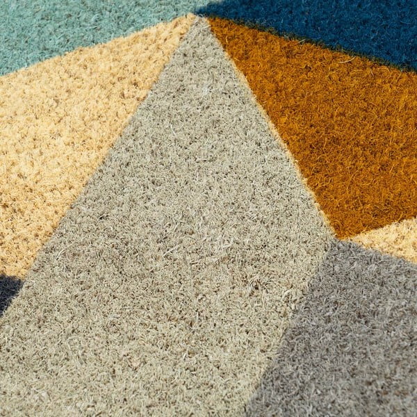 Wycieraczka z włókna kokosowego 60x40 cm Trap – Casa Selección-image-1