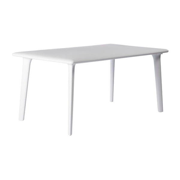 Biały stół ogrodowy Resol Dessa, 160x90 cm