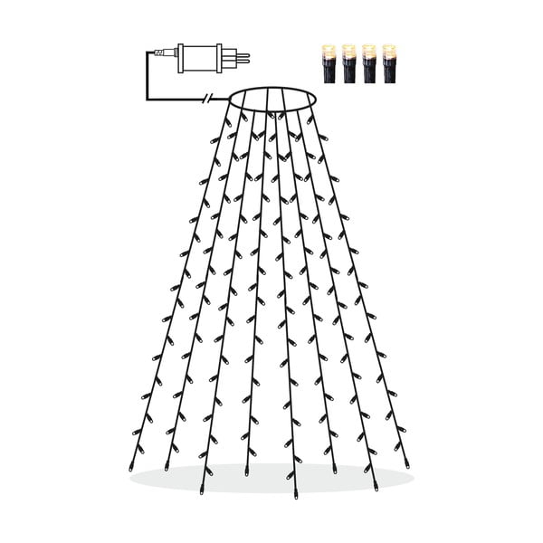 Girlanda świetlna ze świątecznym motywem długość 200 cm liczba żarówek 160 szt. Serie LED – Star Trading