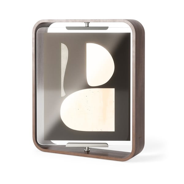 Ciemnobrązowa drewniana ramka stojąca 26x31,5 cm Bellwood – Umbra