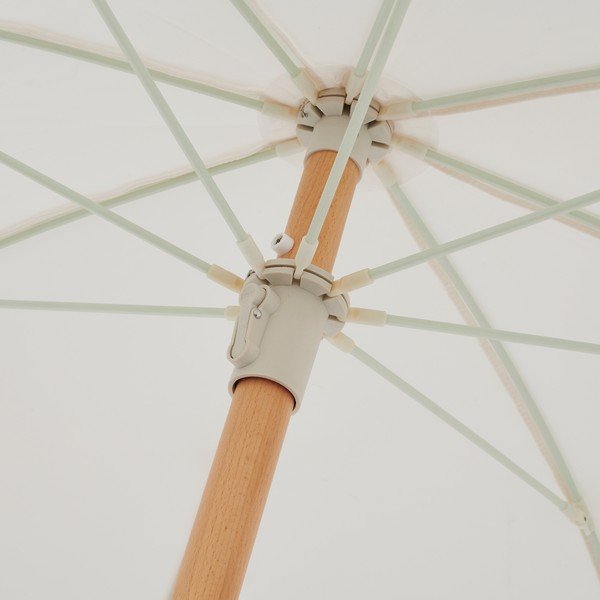 Czarno-biały parasol ogrodowy ø 155 cm Casa Marbella – Sunnylife-image-1