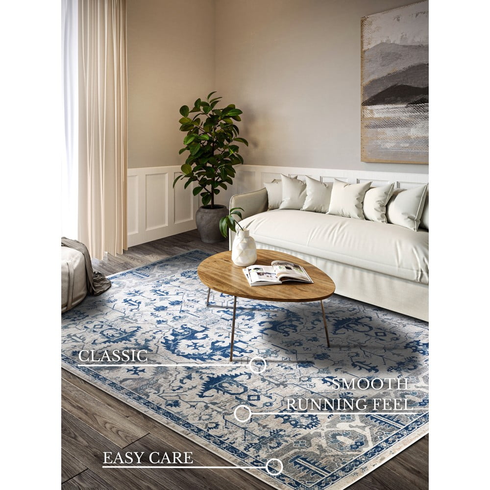Niebieski dywan 160x235 cm Emmanuel – Villeroy&Boch (zdjęcie 9)
