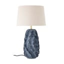 Biało-niebieska lampa stołowa Natika − Bloomingville