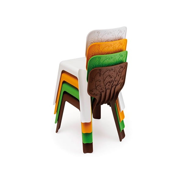 Zielone krzesło dziecięce Magis Alma-image-2