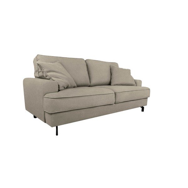 Szarobrązowa sofa trzyosobowa Kooko Home Salsa-image-2
