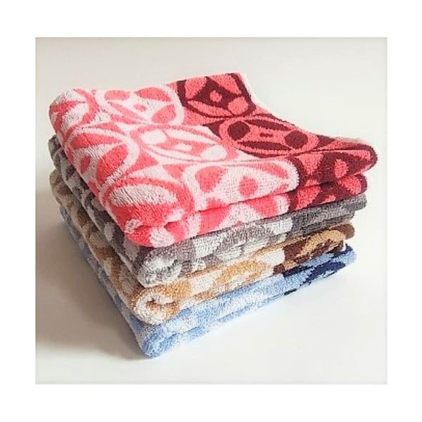 Niebieski bawełniany ręcznik kąpielowy 70x140 cm Compass – JAHU collections-image-3