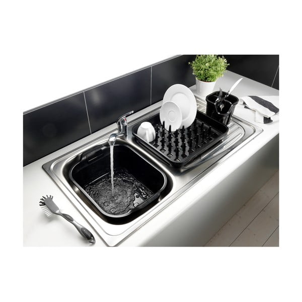 Czarny ociekacz na sztućce Addis Signature-image-1