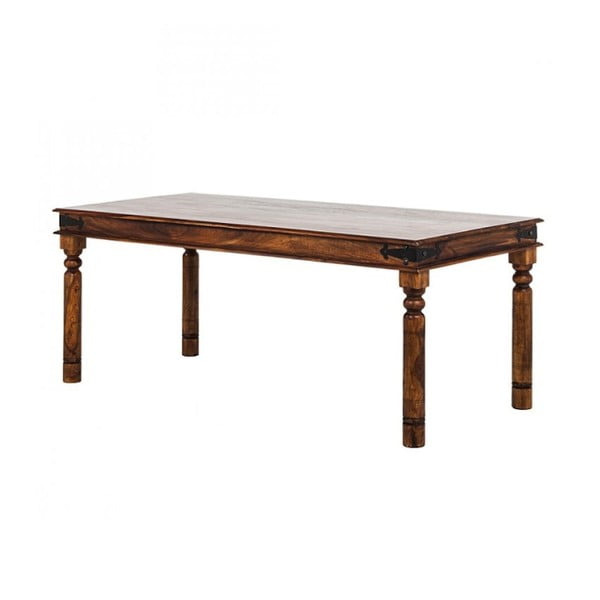 Stół z palisandru w miodowym odcieniu Massive Home Nicco, 175x90 cm