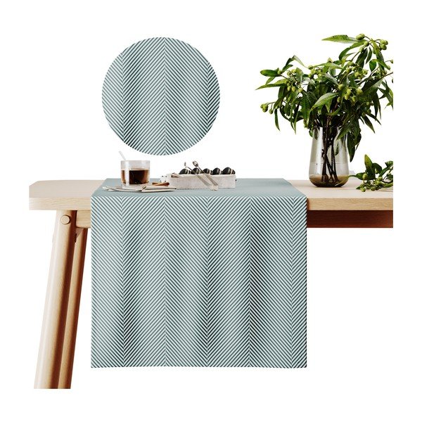 Aksamitny bieżnik 40x140 cm Clear – AmeliaHome-image-4