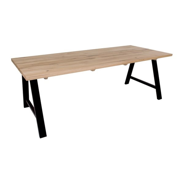 Stół z jasnego drewna dębowego House Nordic Avignon, długość 200 cm