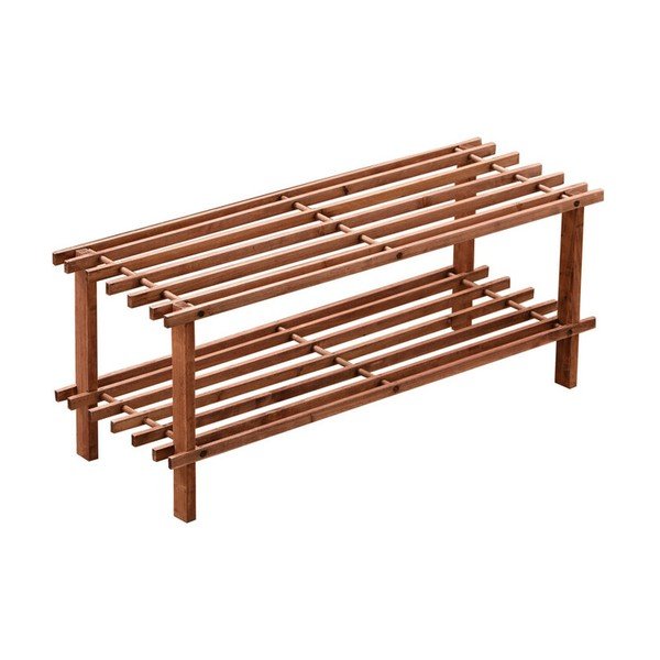 Szafka na buty z litego cedru w naturalnym kolorze 74x30x26 cm Parker – Premier Housewares-image-3