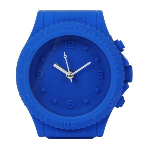 Granatowy zegar z budzikiem Just 4 Kids Blue Watch Style