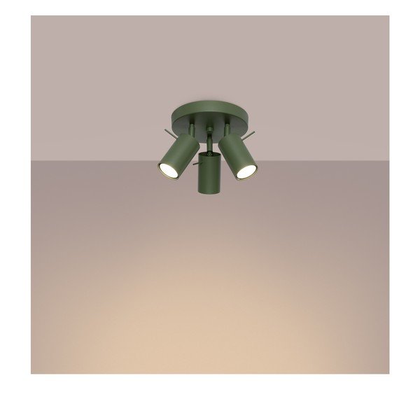 Zielona lampa punktowa Etna – Sollux-image-1