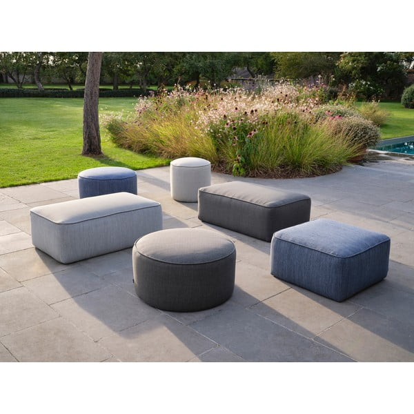 Ciemnoszary taboret ogrodowy – Diphano-image-3