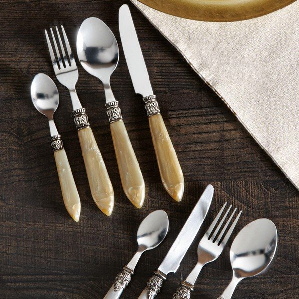 16-częściowy zestaw sztućców Brandani Ambra-image-1