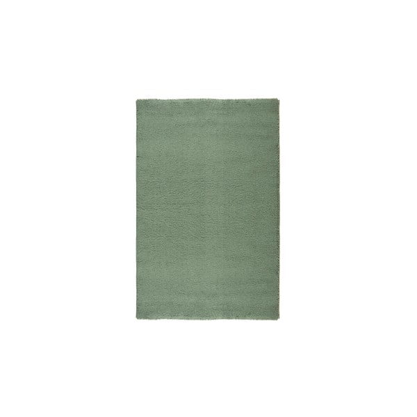 Dywan wełniany Pradera, 90x160 cm, zielony