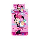 Bawełniana pościel dziecięca jednoosobowa 140x200 cm Minnie – Jerry Fabrics