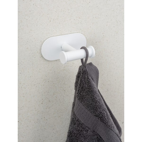 Biały haczyk ze stali nierdzewnej Orea – Wenko-image-3