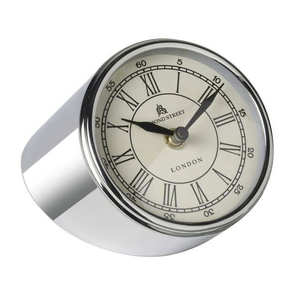 Zegar stołowy Bond Silver