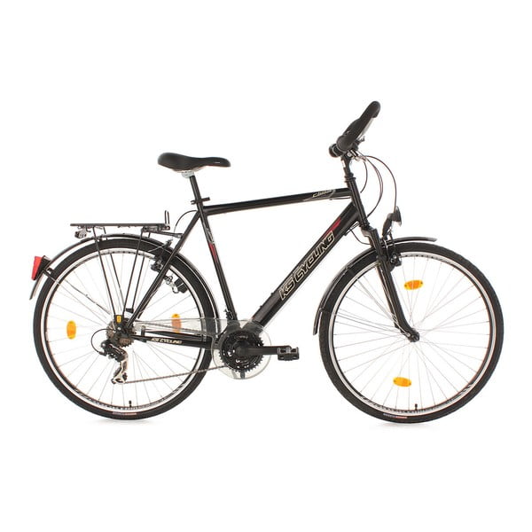Męski rower City Bike CLX KS Black, 28", wysokość ramy 53 cm