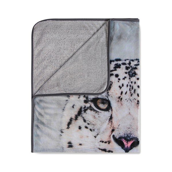 Koc Muller Textiels Snow Leopard Grey, 130x160 cm-image-1