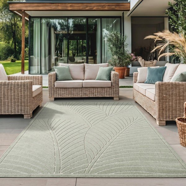 Zielony dywan odpowiedni na zewnątrz 160x230 cm Nova 1203 – Ayyildiz Carpets-image-1
