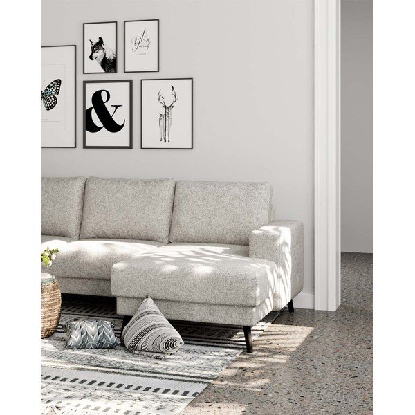 Kremowy narożnik (lewostronny) Fynn – Ghado-image-4