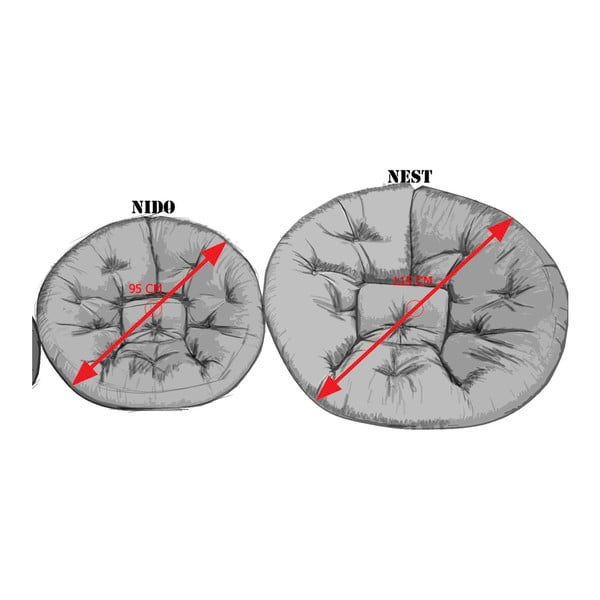 Fotel rokładany Karup Nest Lime-image-3