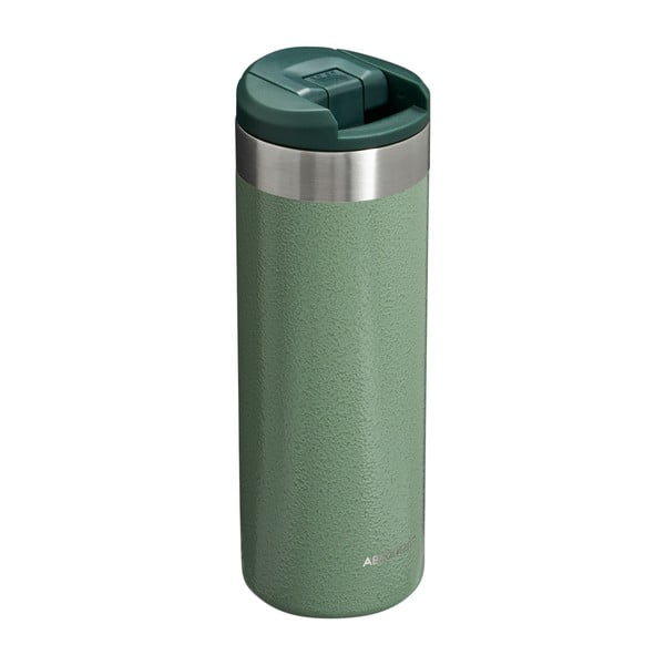 Zielony kubek termiczny ze stali nierdzewnej 470 ml AeroLight™ Transit Hammer Tone Green – Stanley-image-2
