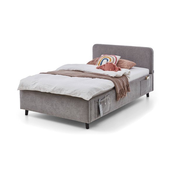 Szare łóżko dziecięce bez stelaża 120x200 cm Cosy – Meise Möbel-image-4