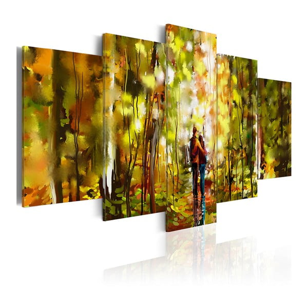 Obraz na płótnie Artgeist Romantic Walk, 100x50 cm