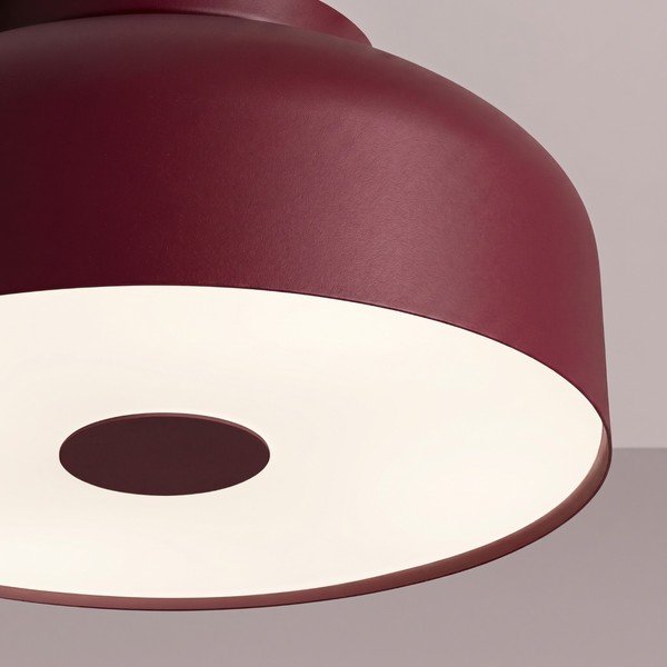 Bordowa stalowa lampa sufitowa ø 30 cm Omiq – Sollux-image-4