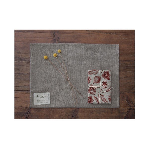 Zestaw 4 serwetek tekstylnych z domieszką lnu Really Nice Things Red Peppers, 43x43 cm-image-1