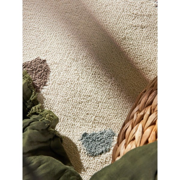 Kremowy dywan dziecięcy ø160 cm Funny Dots – Hanse Home-image-3