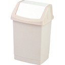 Beżowy plastikowy kosz na śmieci 25 l Click-It – Curver