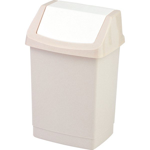 Beżowy plastikowy kosz na śmieci 25 l Click-It – Curver